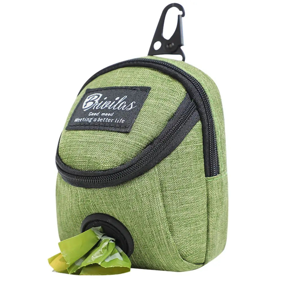 Pet Dog treat pouch Multifunction Portable Dog training bag Outdoor Travel Dog Poop Bag Dispenser Durable Pet accessories