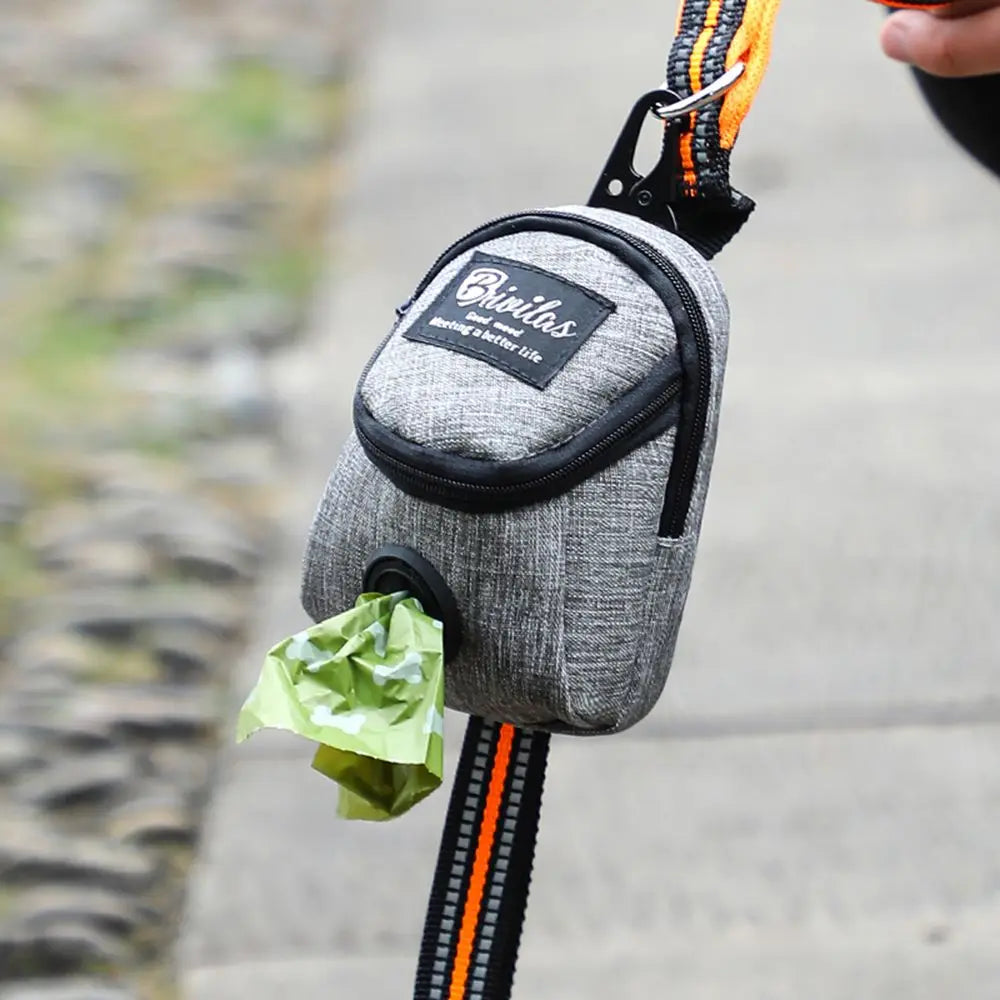 Pet Dog treat pouch Multifunction Portable Dog training bag Outdoor Travel Dog Poop Bag Dispenser Durable Pet accessories