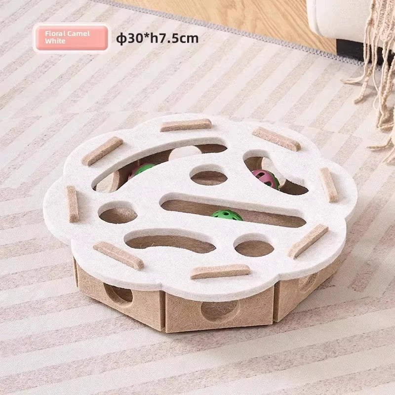 Interactive Puzzle Box Toy for Cats
