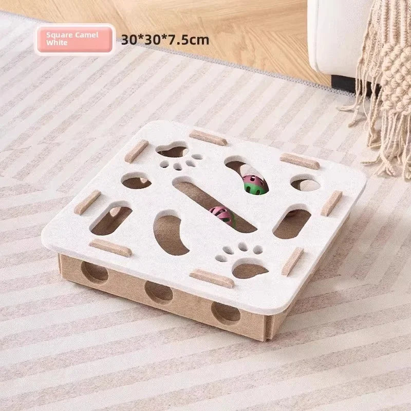 Interactive Puzzle Box Toy for Cats