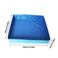 50x50cm PVC Folding Pet Swimming Pool Dog Cat Kiddie Wading Pool Pet Puppy Bathing Tub Summer Outdoor Backyard Water Fun Toys