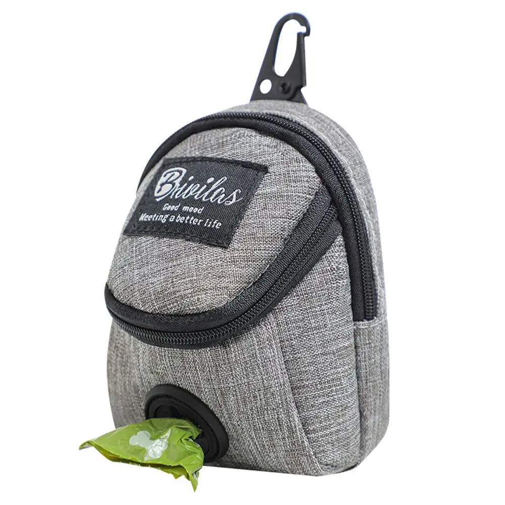 Pet Dog treat pouch Multifunction Portable Dog training bag Outdoor Travel Dog Poop Bag Dispenser Durable Pet accessories