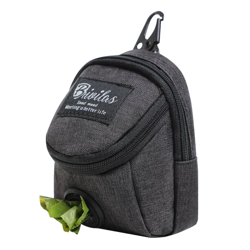 Pet Dog treat pouch Multifunction Portable Dog training bag Outdoor Travel Dog Poop Bag Dispenser Durable Pet accessories
