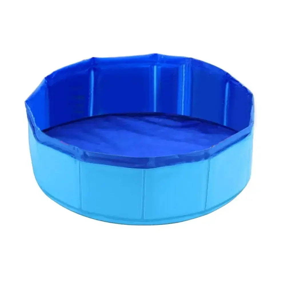 Foldable Pet Cat Water Pool Toy, Dog and Cat Water Play Bathtub, Summer Cooling Pet Cleaning Basin, Cat Litter Box Set Supplies